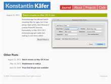 Tablet Screenshot of kkaefer.com